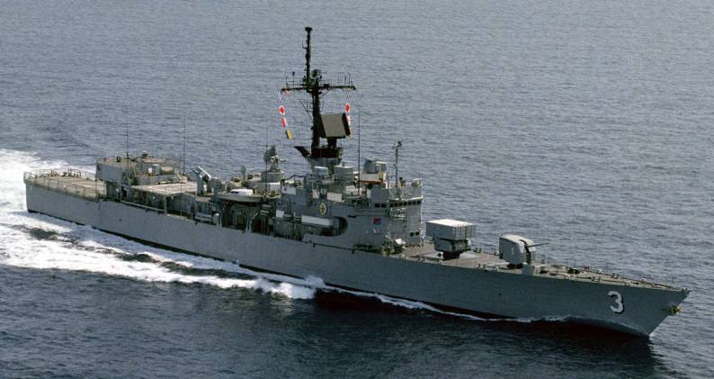 Brooke class guided missile frigate FFG DEG - US Navy