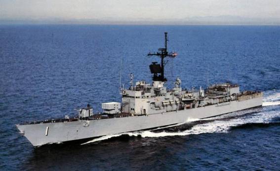FFG-1 USS Brooke - guided missile frigate