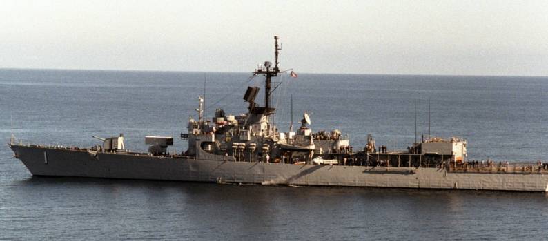 FFG-1 USS Brooke - Brooke class guided missile frigate