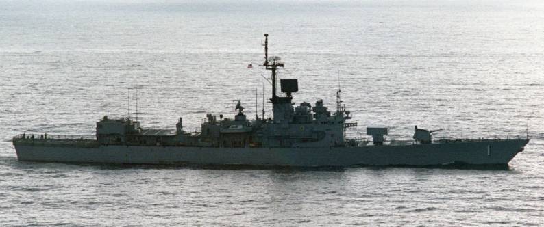 FFG-1 USS Brooke - Brooke class guided missile frigate