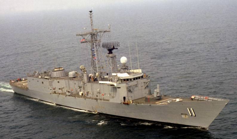 FFG-11 USS Clark guided missile frigate Oliver Hazard Perry class