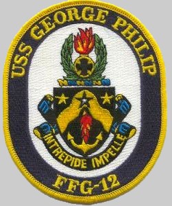 FFG-12 USS George Philip patch crest insignia