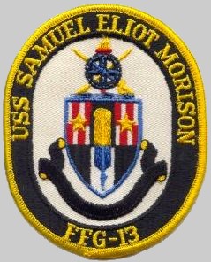 USS Samuel Eliot Morison patch crest insignia