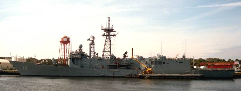 USS Estocin FFG-15 Perry class frigate