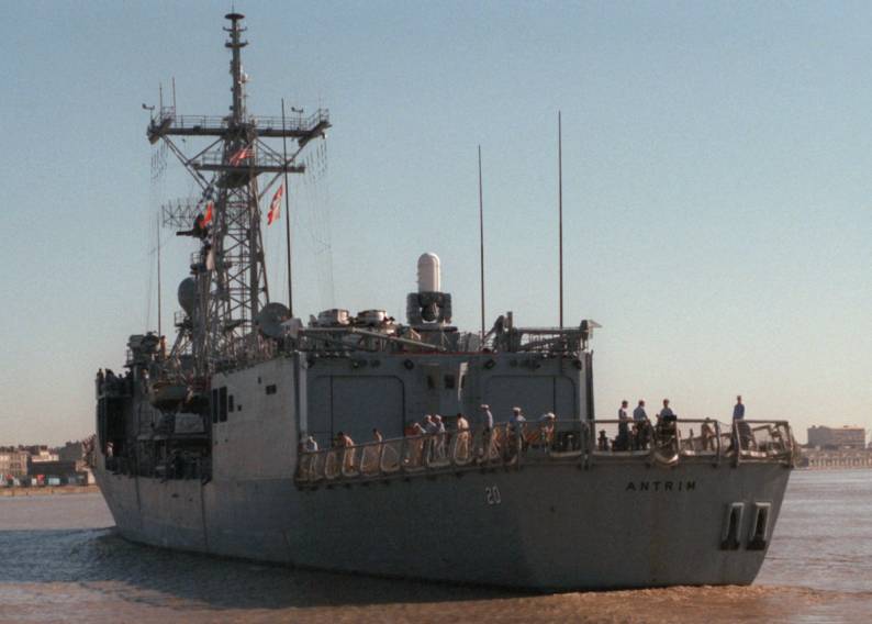 USS Antrim FFG-20 Perry class guided missile frigate