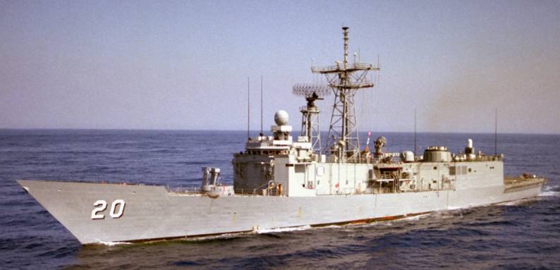 USS Antrim FFG-20 Perry class guided missile frigate