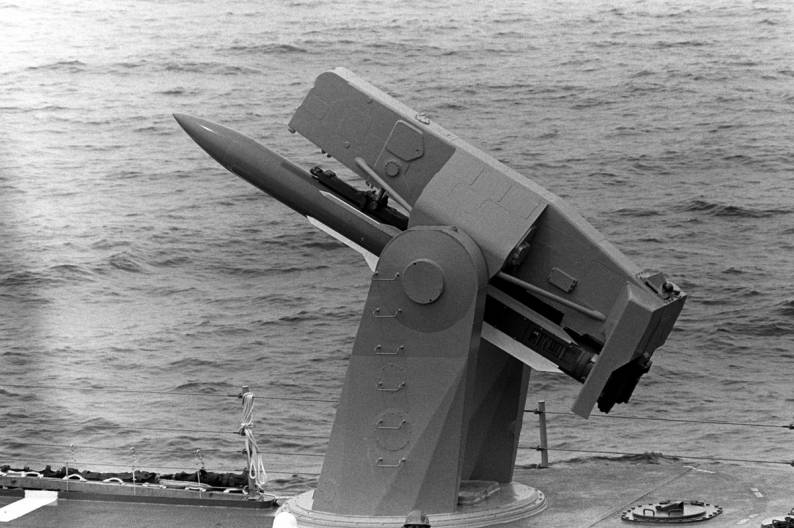 FFG-21 USS Flatley missile launcher