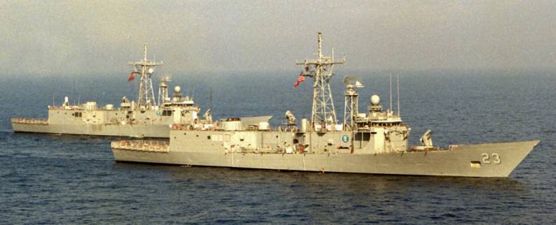 FFG-23 USS Lewis B. Puller Oliver Hazard Perry class guided missile frigate
