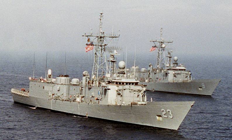 FFG-23 USS Lewis B. Puller Oliver Hazard Perry class guided missile frigate