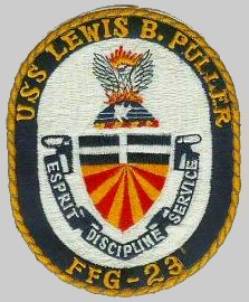 FFG-23 USS Lewis B. Puller patch crest insignia