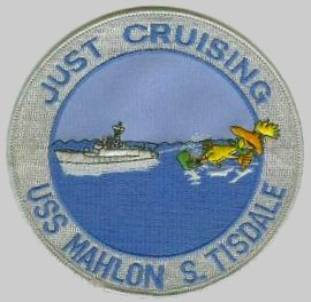 FFG-27 USS Mahlon S. Tisdale cruise patch