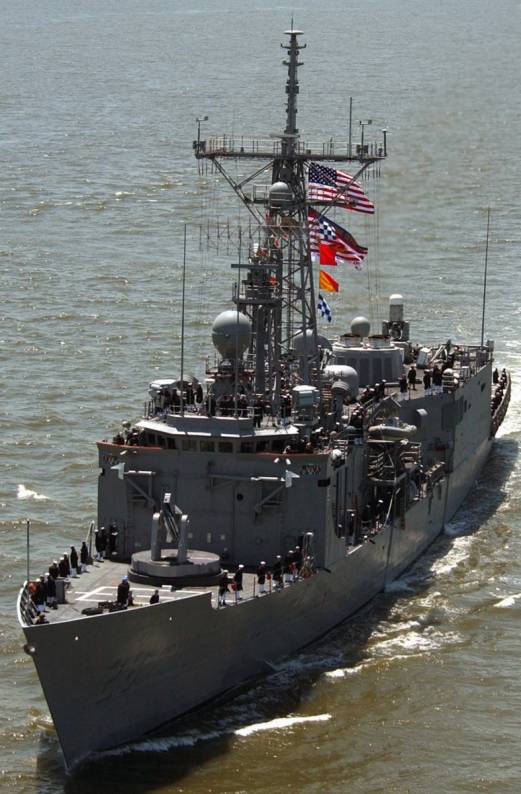 USS Boone FFG-28 Perry class frigate