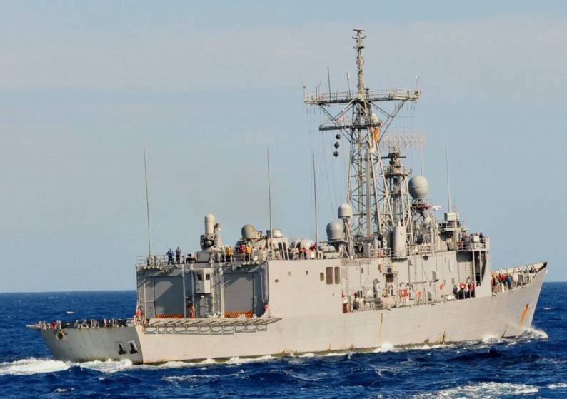 FFG-29 USS Stephen W. Groves Mediterranean Sea 2011