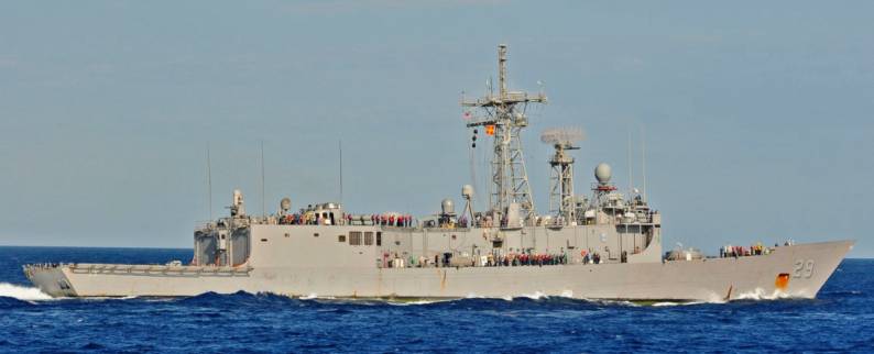 USS Stephen W. Groves FFG-29 Mediterranean Sea 2011