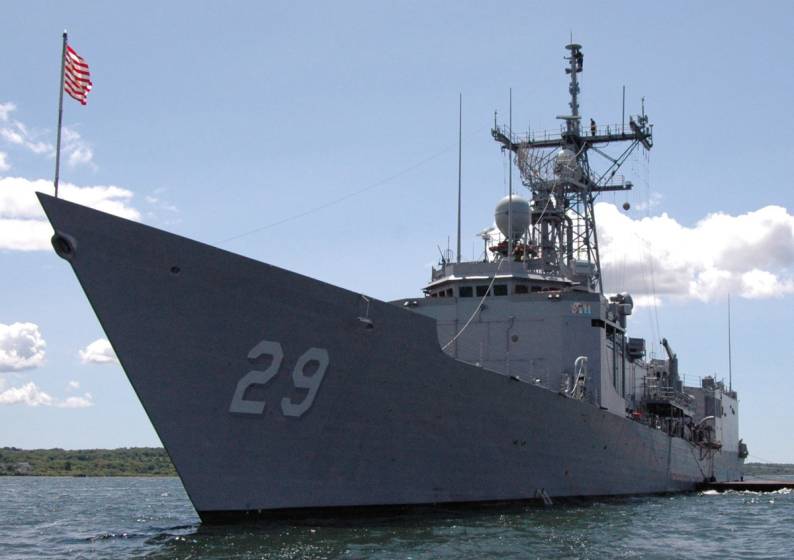 USS Stephen W. Groves FFG-29 Bristol Rhode Island 2007