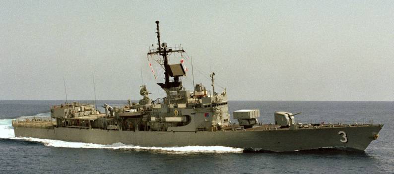 FFG-3 USS Schofield - Brooke class guided missile frigate