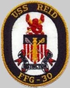 FFG-30 USS Reid patch crest insignia