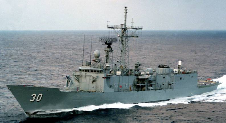 USS Reid FFG-30 Perry class frigate