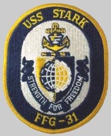 FFG-31 USS Stark patch crest insignia