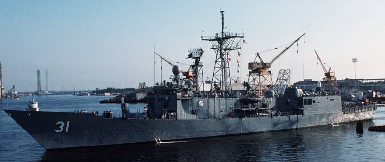 USS Stark FFG-31 Perry class frigate