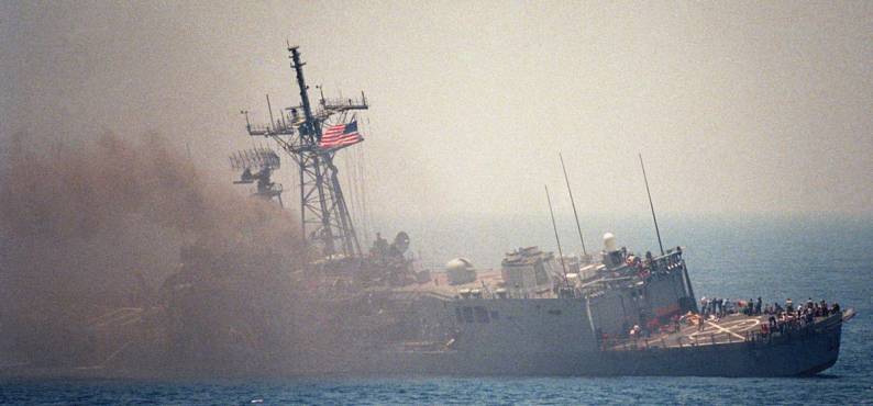 USS Stark FFG-31 Perry class frigate