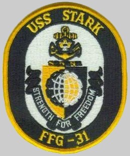 FFG-31 USS Stark patch crest insignia