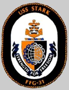 FFG-31 USS Stark patch crest insignia