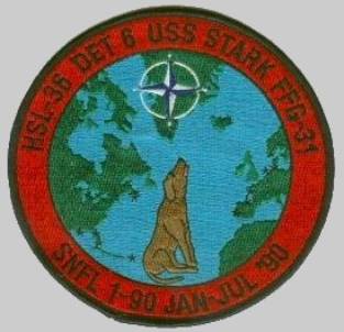 FFG-31 USS Stark cruise patch