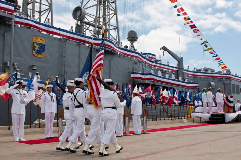 FFG-33 USS Jarrett decommissioning ceremony San Diego California