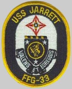 FFG-33 USS Jarrett patch crest insignia