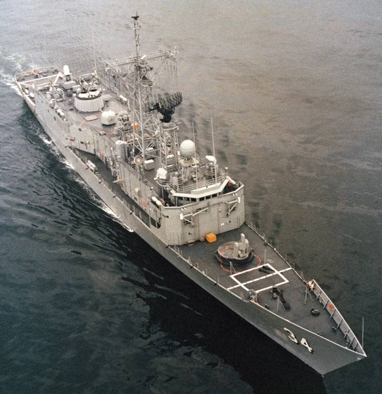 USS Aubrey Fitch FFG-34 - Perry class frigate