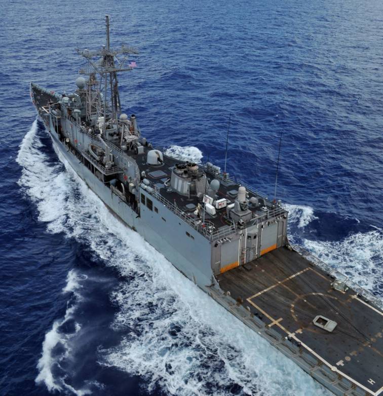 USS Curts FFG-38 - Perry class frigate