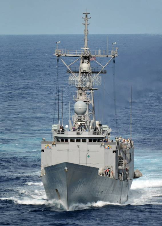 FFG-38 USS Curts - Perry class guided missile frigate