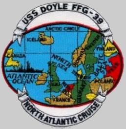 FFG-39 USS Doyle cruise patch