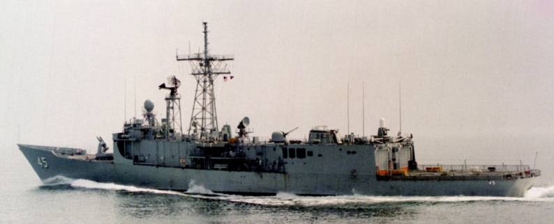 USS De Wert FFG-45 - Perry class frigate