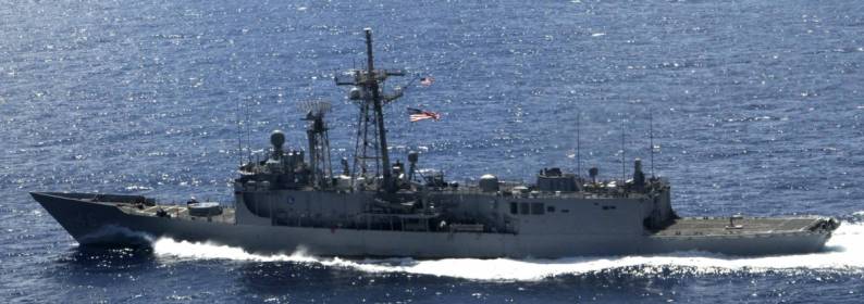 FFG-46 USS Rentz - Perry class guided missile frigate