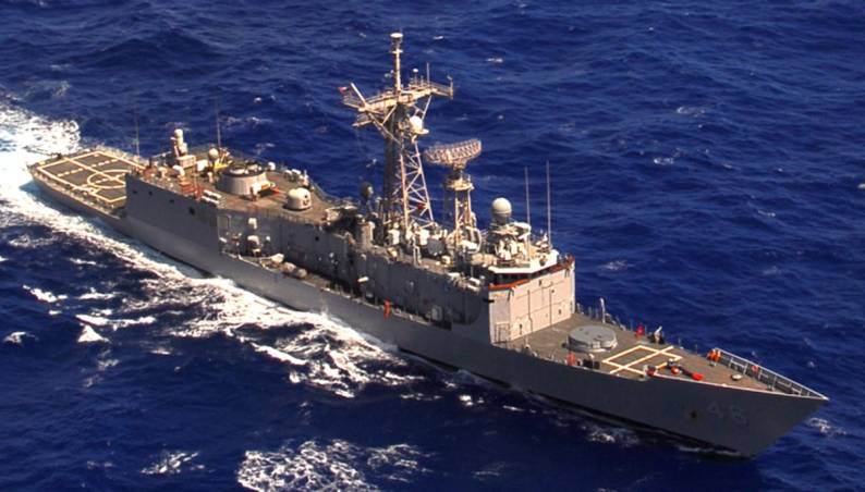 USS Rentz FFG-46 - Perry class frigate