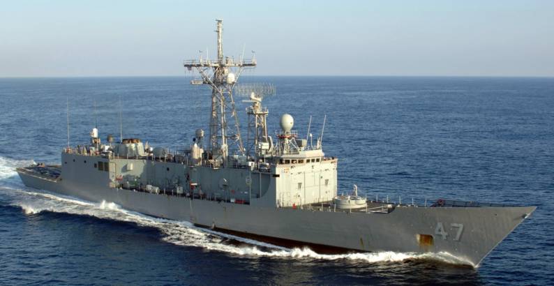 USS Nicholas FFG-47 - Perry class frigate