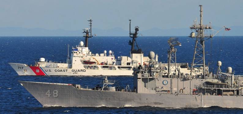 FFG-48 USS Vandegrift - Perry class guided missile frigate