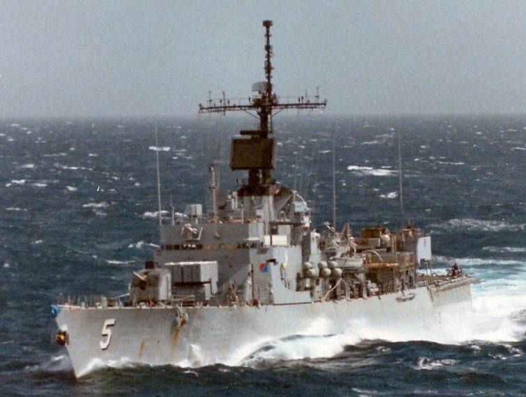 FFG-5 USS Richard L. Page - Brooke class guided missile frigate