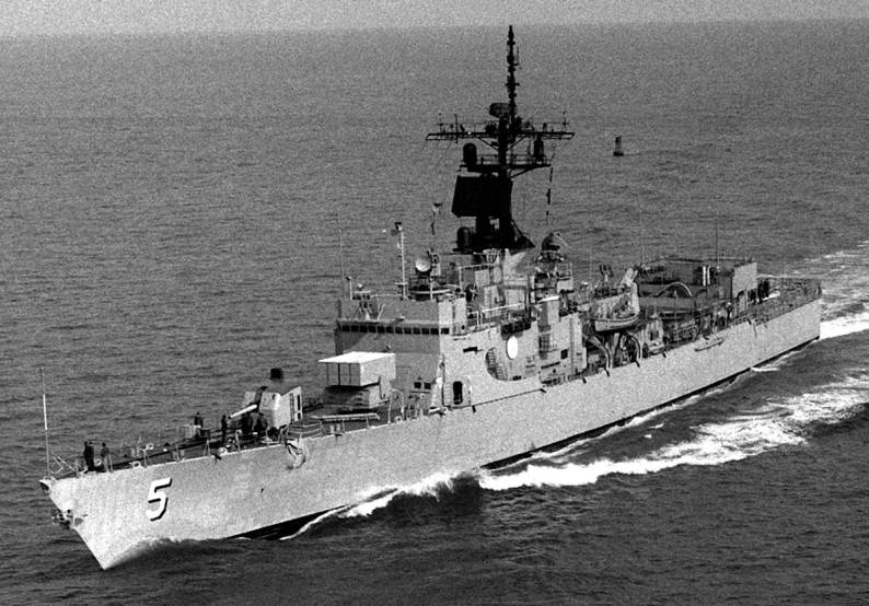 USS Richard L. Page FFG-5 - Brooke class guided missile frigate