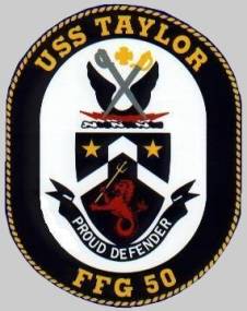 FFG-50 USS Taylor patch crest insignia