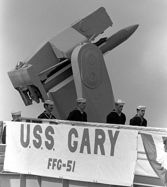 FFG-51 USS Gary Mk-13 launcher