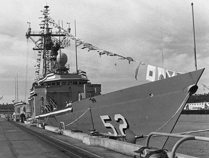 FFG-52 USS Carr commissioning