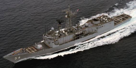 FFG-54 USS Ford - Perry class guided missile frigate