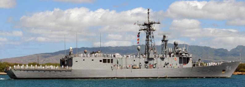 FFG-54 USS Ford - Perry class guided missile frigate