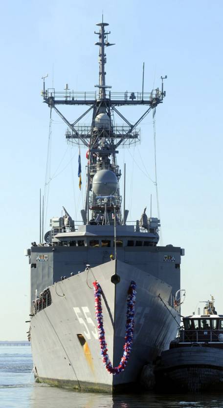 FFG-55 USS Elrod - Perry class guided missile frigate