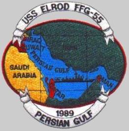 FFG-55 USS Elrod cruise patch