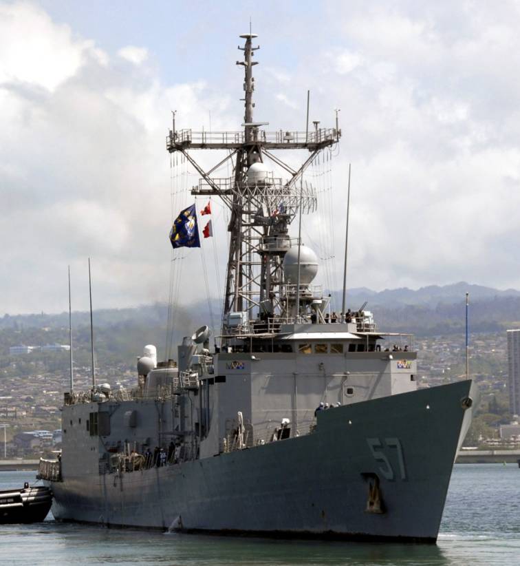 FFG-57 USS Reuben James guided missile frigate us navy