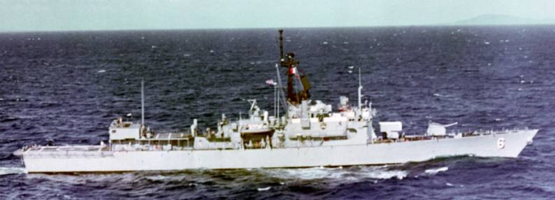 FFG-6 USS Julius A. Furer - Brooke class guided missile frigate